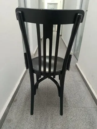 2 Sedie Thonet in Legno Nero