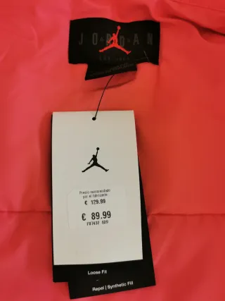 Chaqueta Nike Jordan Rosa