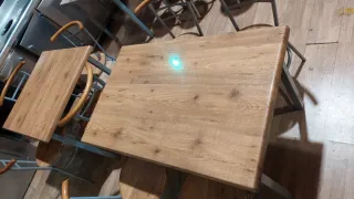 Conjunto mesas y sillas para bar