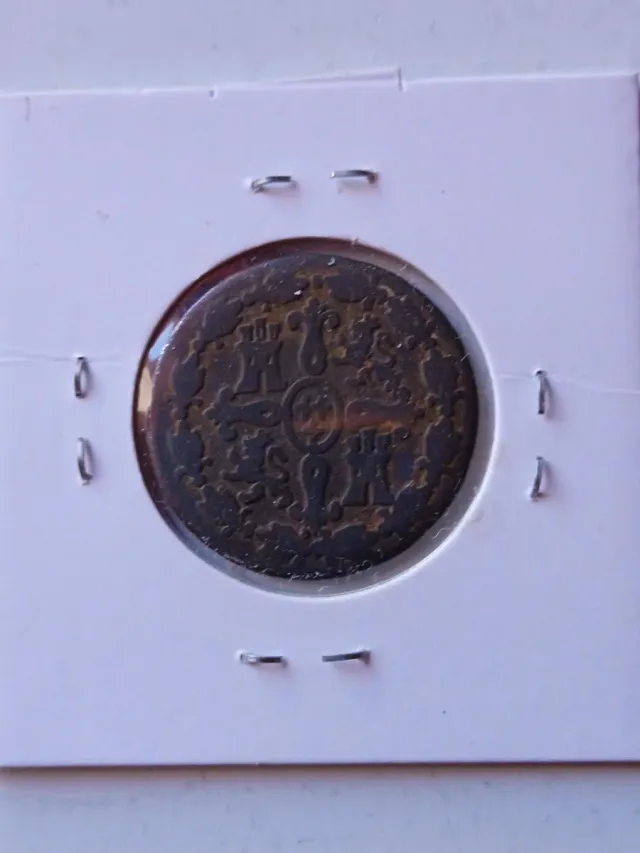 Carlos III 1784 cuatro maravedís de Segovia