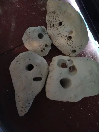 4 Piedras de la suerte/Odín/bruja