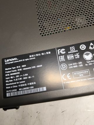 PC Sobremesa Lenovo IdeaCentre 310S‑08ASR (90G9009A2GE)