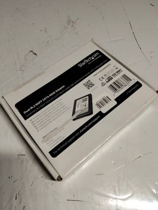 Adaptador Doble M.2 NGFF a SATA 2,5" RAID