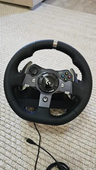 Volante Logitech G923 + Pedales + Auriculares Xbox