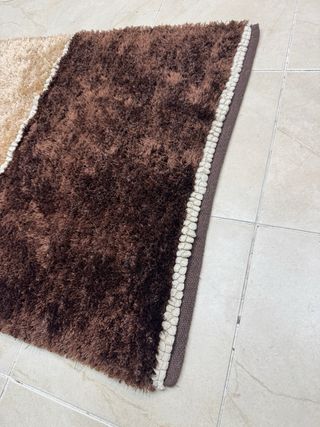 Tappeto moderno beige e marrone