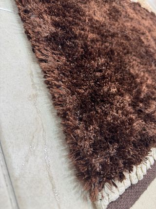 Tappeto moderno beige e marrone