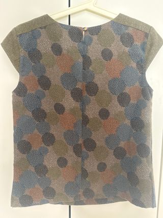 Blouse Top de la marca Yargici estampado floral XS