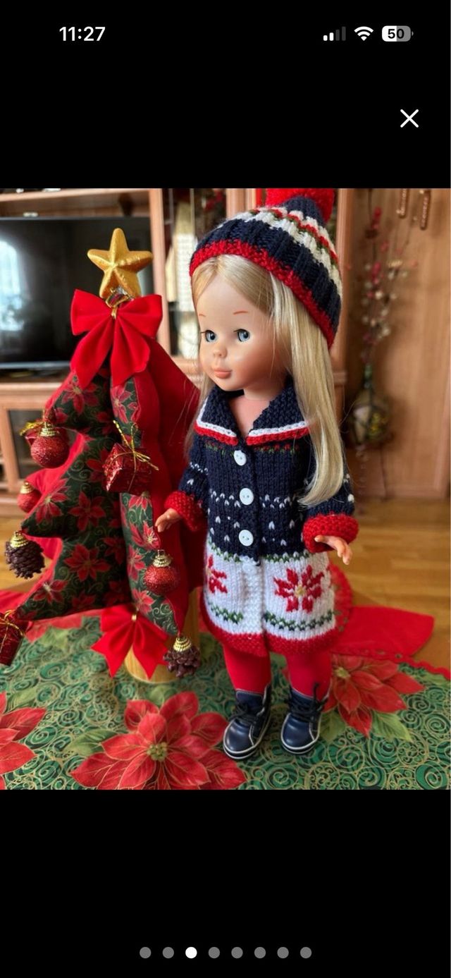 Conjunto Nancy Navidad ( DISPONIBLE)