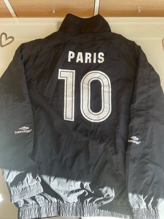 Cortavientos Balenciaga Negro Multicolor