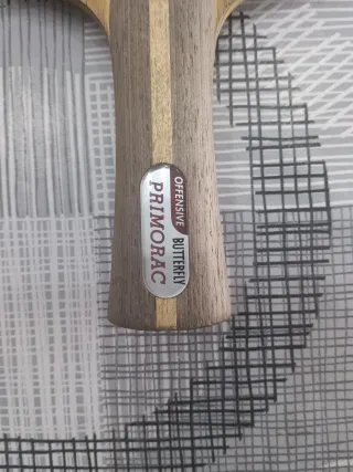 Madera Butterfly Primorac OFF con Tenergy 19