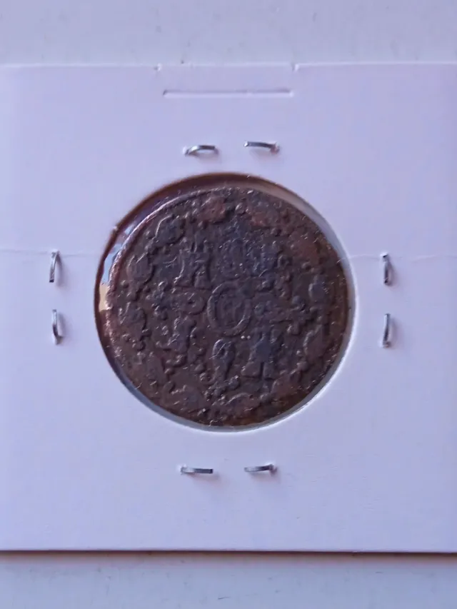 Carlos IIII 1796. 4 maravedís de Segovia