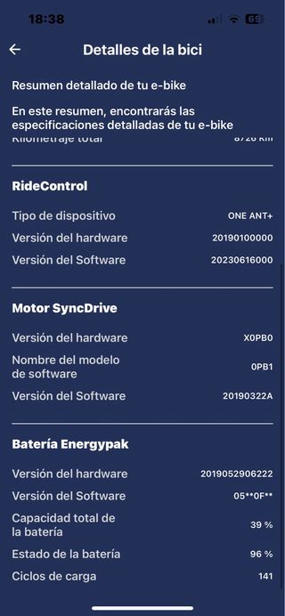 Bicicleta Eléctrica Giant E-Trance