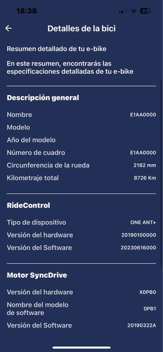 Bicicleta Eléctrica Giant E-Trance