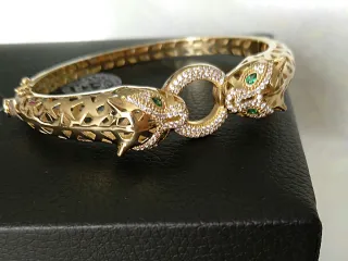 Pulsera Oro de ley Pantera