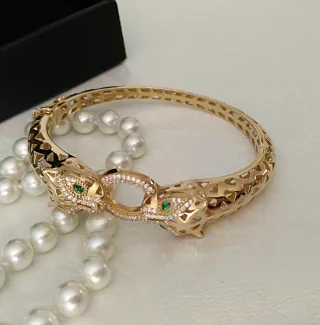 Pulsera Oro de ley Pantera