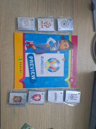 Panini Euro 2020 Álbum y Cromos. Completa.