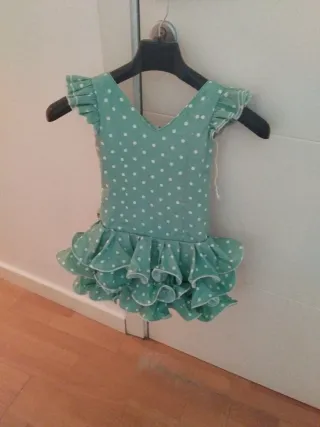 Traje de flamenca niña lunares