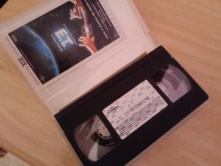 Película E.T. el Extraterrestre en formato VHS