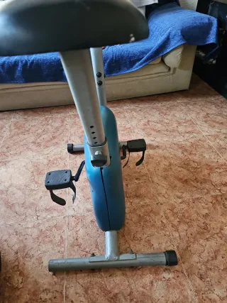 Bicicleta Estática Azul