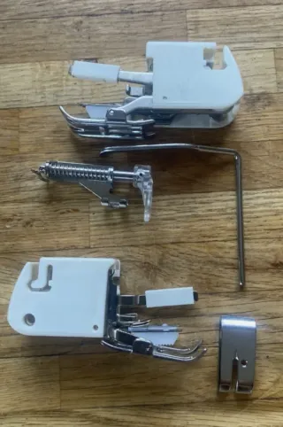 Prensatelas Doble Arrastre Máquina Coser