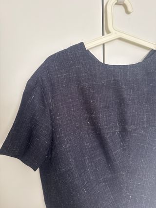 Blusa Yargici Azul Oscuro Talla XS