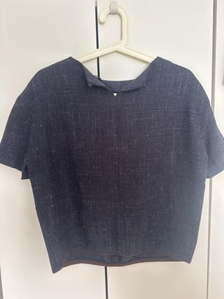 Blusa Yargici Azul Oscuro Talla XS