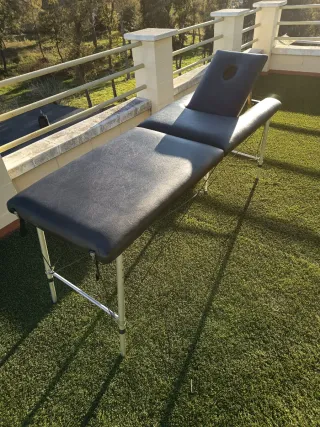 Camilla masaje profesional regulable y transportab