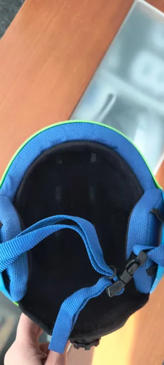 Casco de esquí infantil Wedze verde