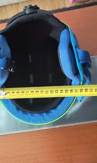 Casco de esquí infantil Wedze verde