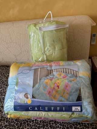 Paracolpi e piumone invernale Caleffi Winny Pooh