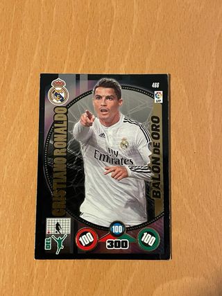 Cromo Cristiano Ronaldo Balón de Oro #466