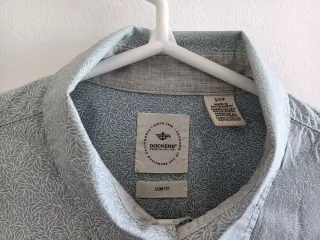 Camisa Dockers Slim Fit Estampada Talla S