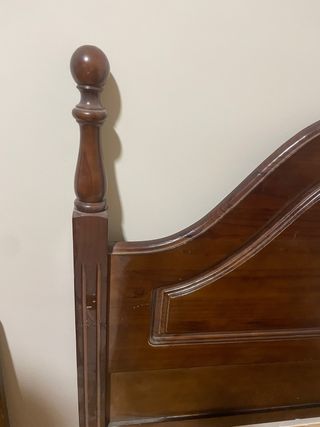 2 Cabeceros de cama de madera 90. precio unitario