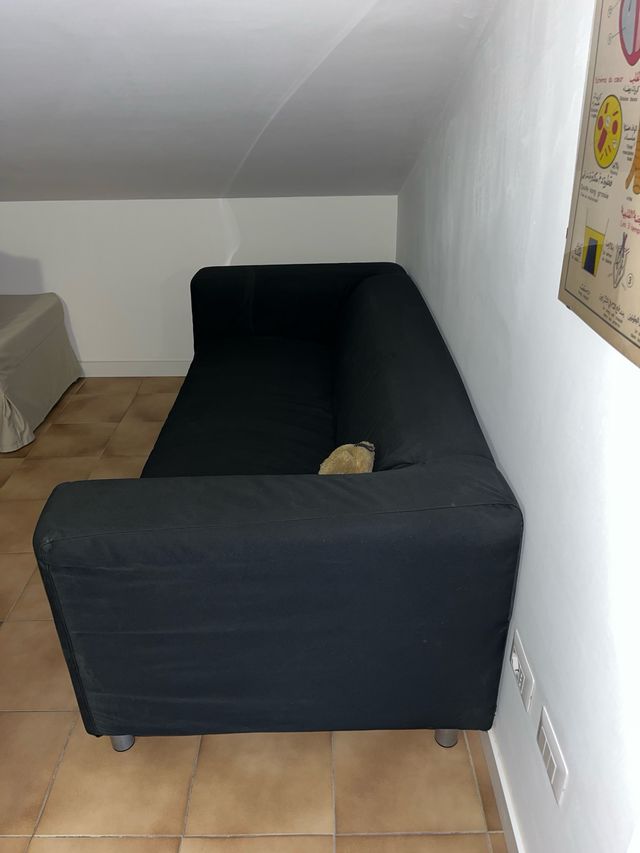 Divano ikea Klippan 2 posti nero