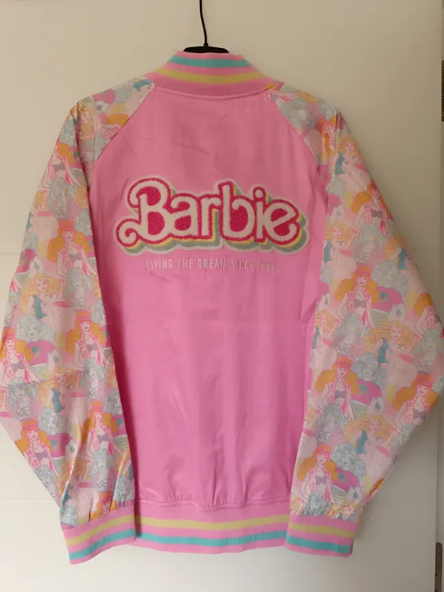 Chaqueta Bomber Barbie 65 Aniversario Talla M