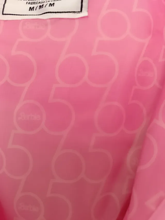 Chaqueta Bomber Barbie 65 Aniversario Talla M