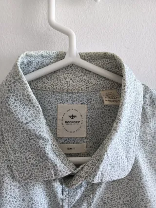 Camisa Slim Fit Estampada Dockers Talla S