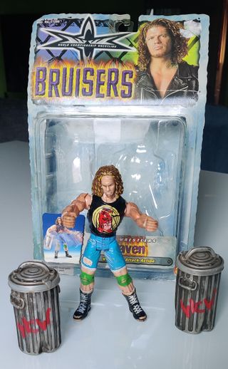 WCW Wrestling Marvel Toybiz Bruisers Raven 1999
