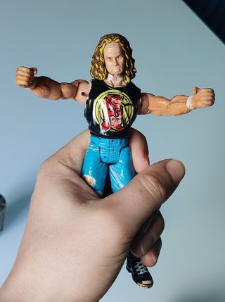 WCW Wrestling Marvel Toybiz Bruisers Raven 1999