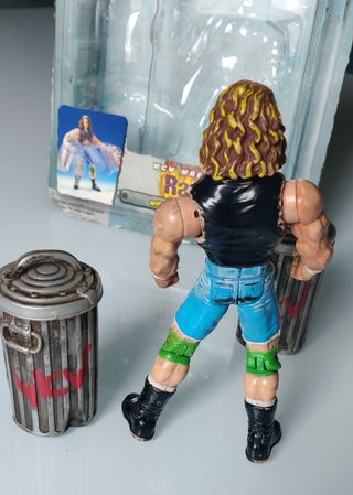 WCW Wrestling Marvel Toybiz Bruisers Raven 1999