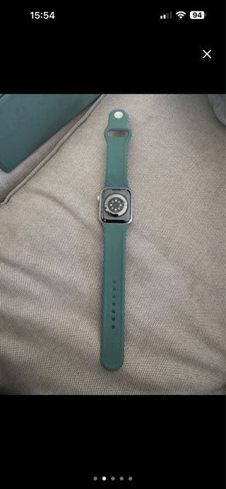 Apple Watch S6 Verde/Plata