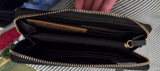 Monedero / Billetero Mujer Negro