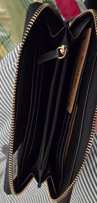 Monedero / Billetero Mujer Negro