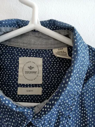 Camisa Dockers Slim Fit Estampada Talla S