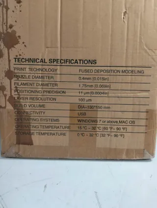 CoLiDo D1315 Plus Impresora 3D Delta Compacta