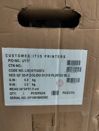 CoLiDo D1315 Plus Impresora 3D Delta Compacta