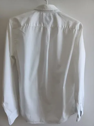 Camisa Dockers Blanca Talla S Slim Fit