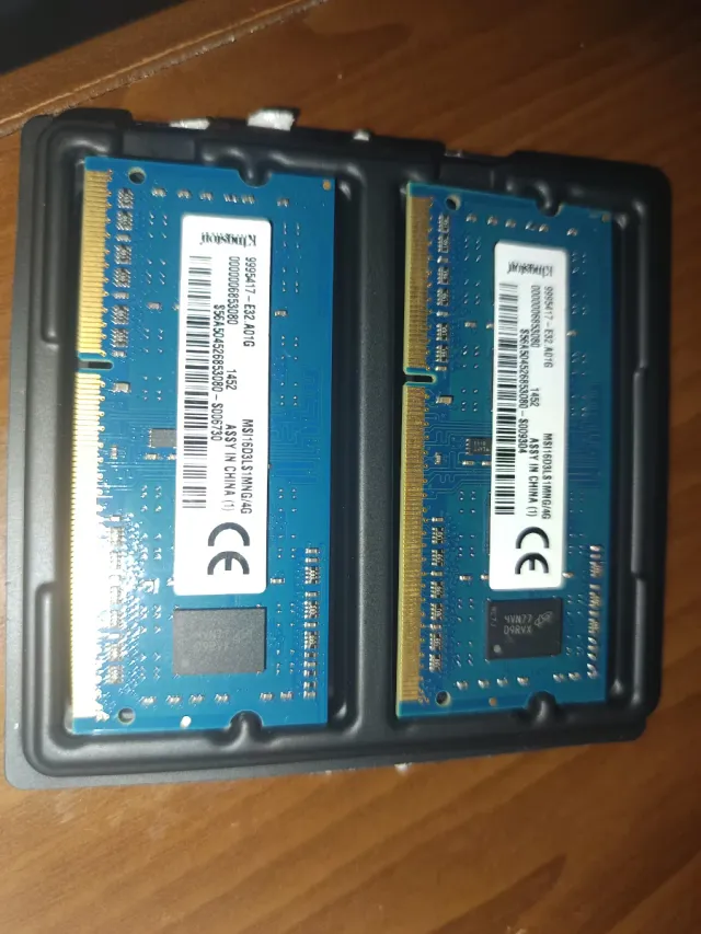 Kit RAM 8GB (2x4GB) Kingston DDR3L 1600MHz
