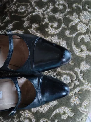 Scarpe décolleté slingback nere 37 - 6 cm