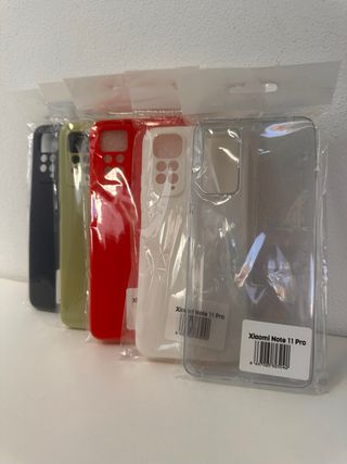 Cover Xiaomi Note 11 Pro in silicone, vari colori